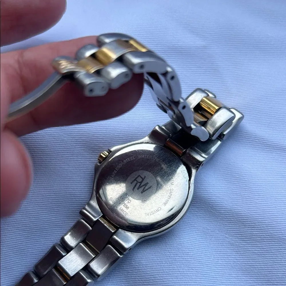 Raymond Weil Two-Tone Gold and Silver Watch